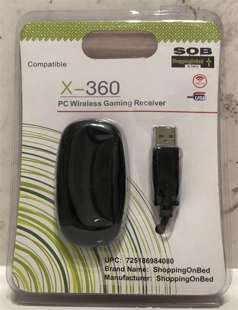xbox 360 wireless gaming receiver|Amazon.com: Xbox 360 Wireless Gaming Receiver.